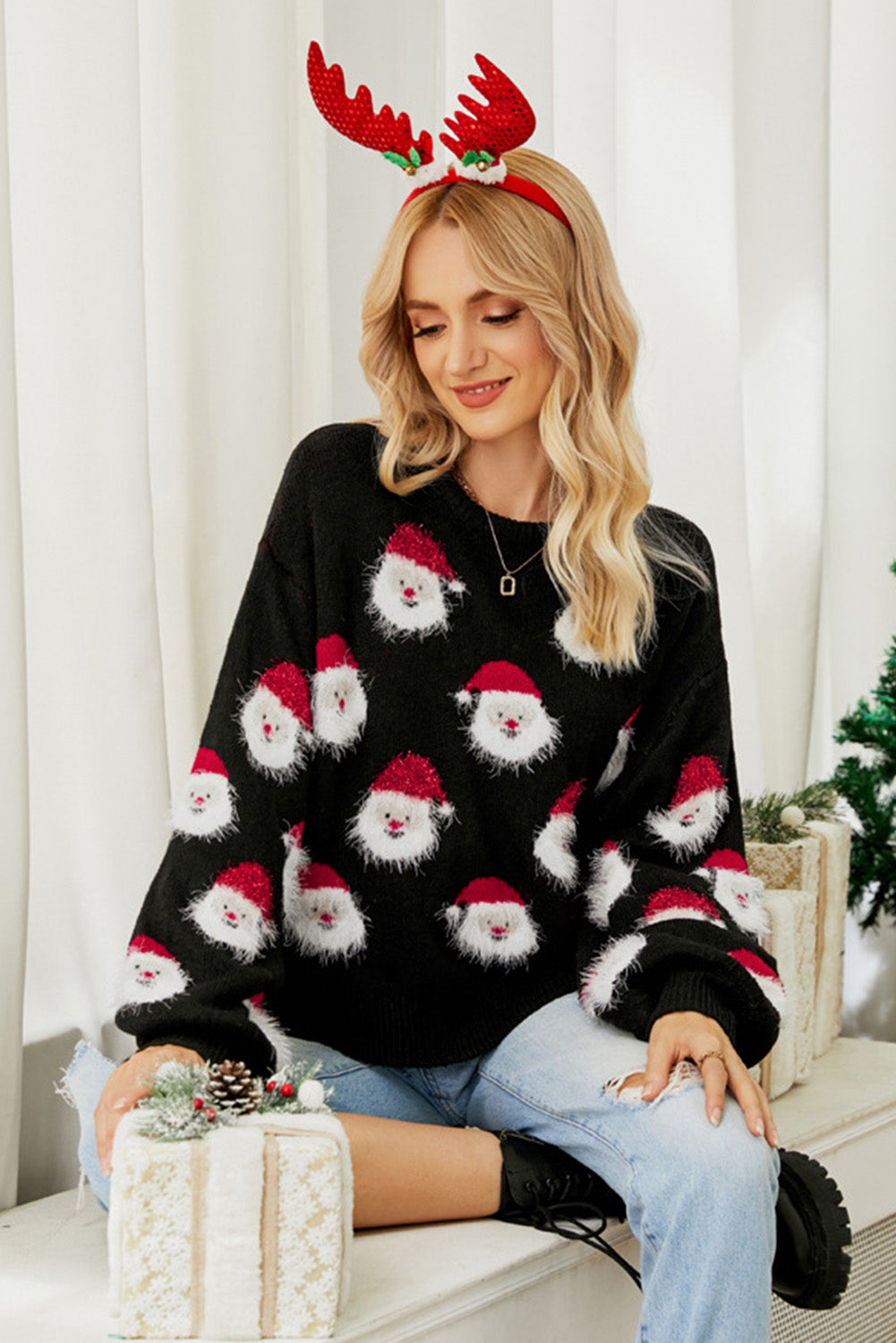 Santa Claus Pullover Sweater