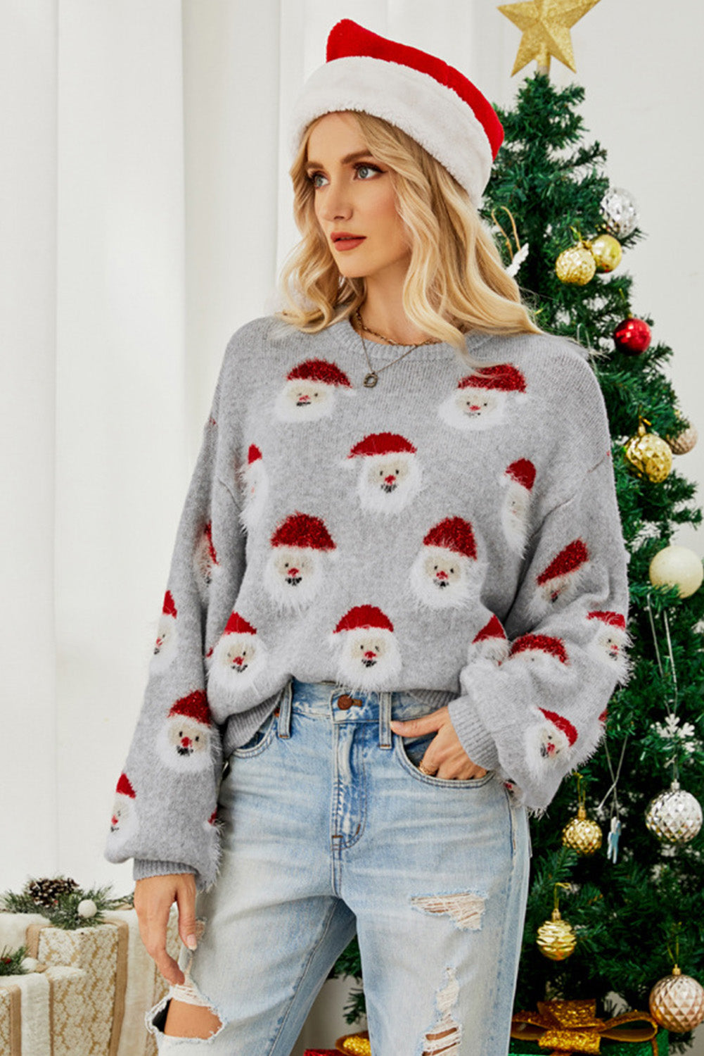 Santa Claus Pullover Sweater