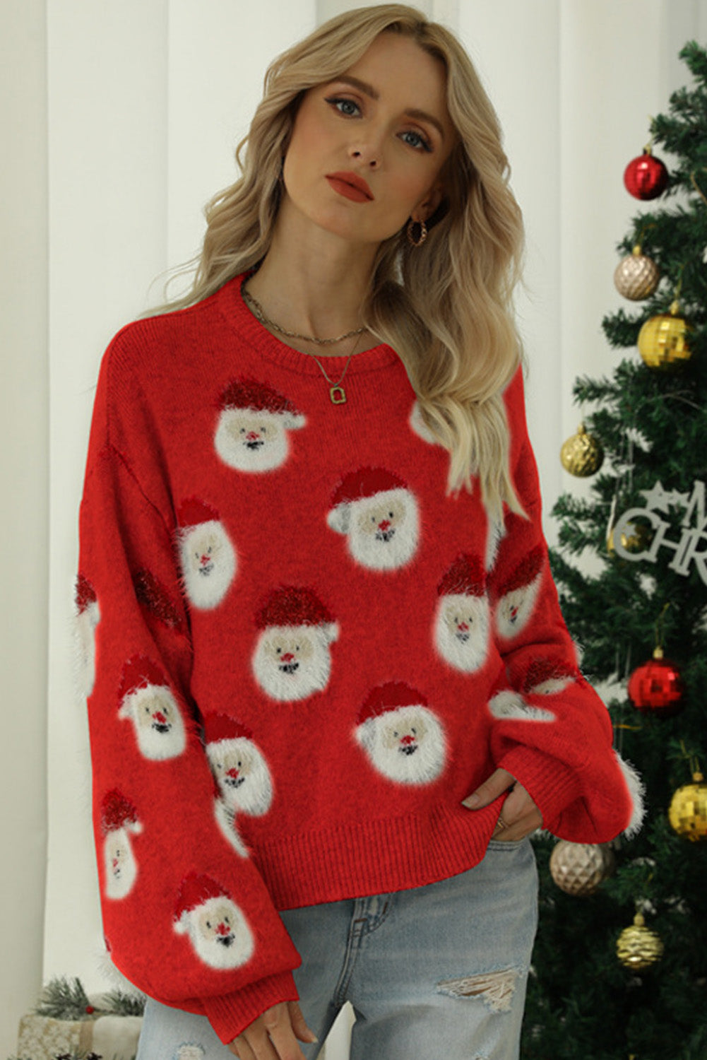 Santa Claus Pullover Sweater